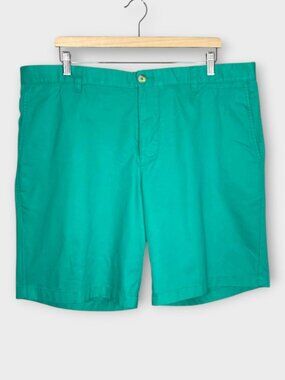 SOUTHERN TIDE Skipjack 9" Shorts Mens 40 Palm Green NEW Summer Casual